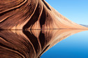Formacja skalna The Wave (Fala) w Arizonie, USA