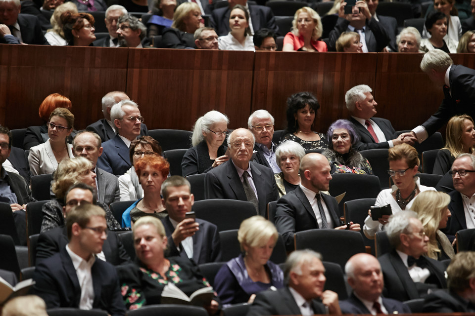 Koncert inauguracyjny w wielkiej sali koncertowej NOSPR (fot. Bartek Barczyk)