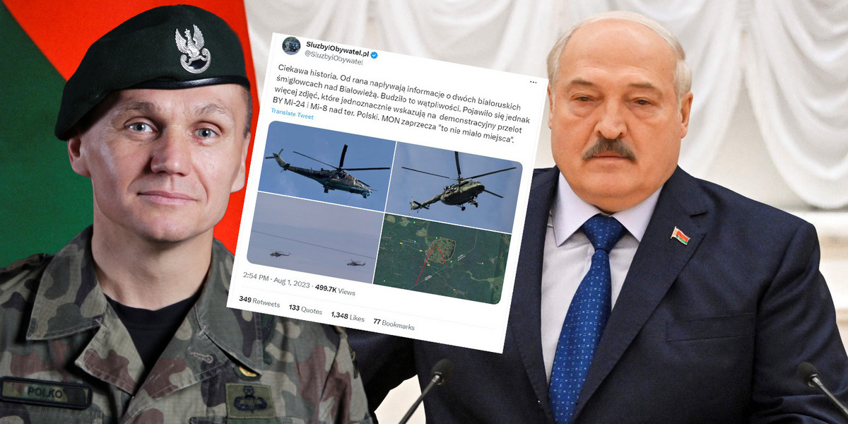 Gen. Roman Polko mówi jasno, jaka powinna być reakcja na prowokacje Łukaszenki.