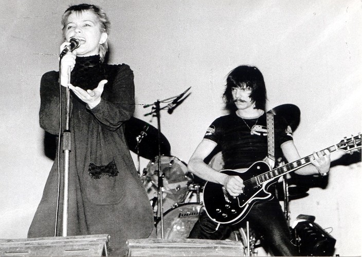 Małgorzata Ostrowska z czasów początków Lombardu (foto z archiwum artystki)