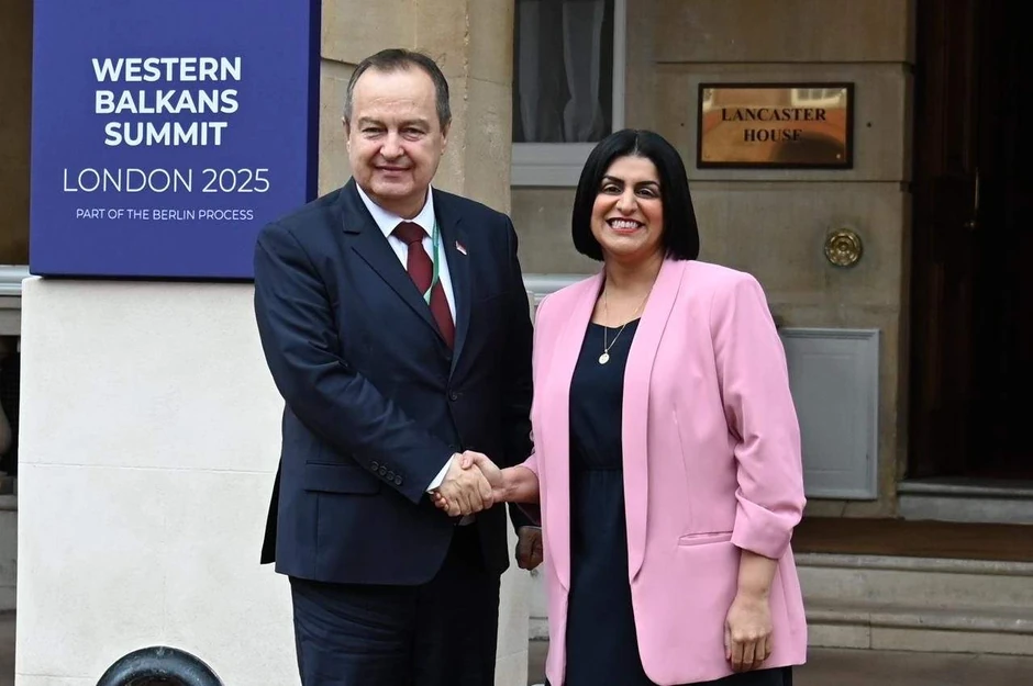 Ivica Dačić u Londonu