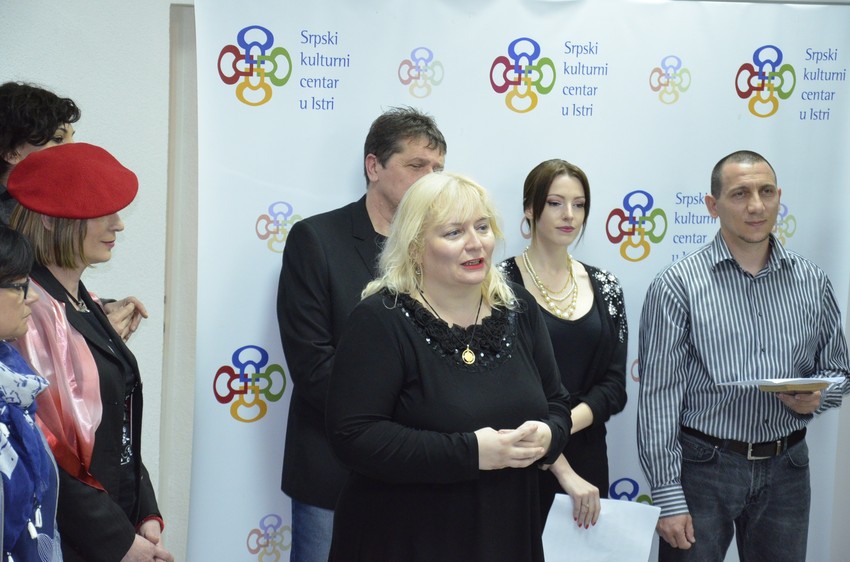 Sanja Domazet na otvaranju