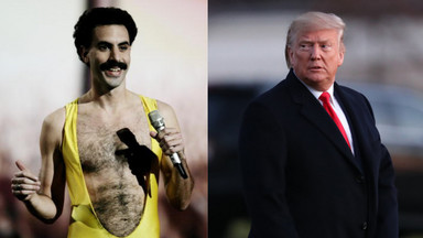 Donald Trump skomentował film "Borat 2": lata temu Sacha Baron Cohen próbował mnie oszukać