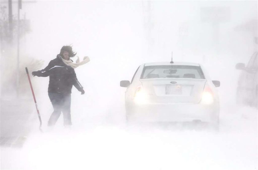 Śnieżyce paraliżują USA