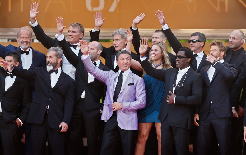 Ekipa 'Niezniszczalnych 3' w Cannes