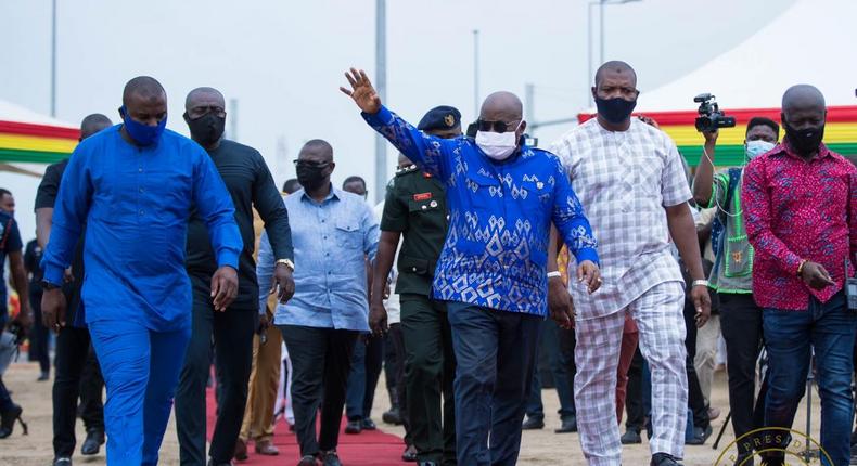 Mahama’s ‘unprecedented’ projects only existed in Green Book – Nana Addo
