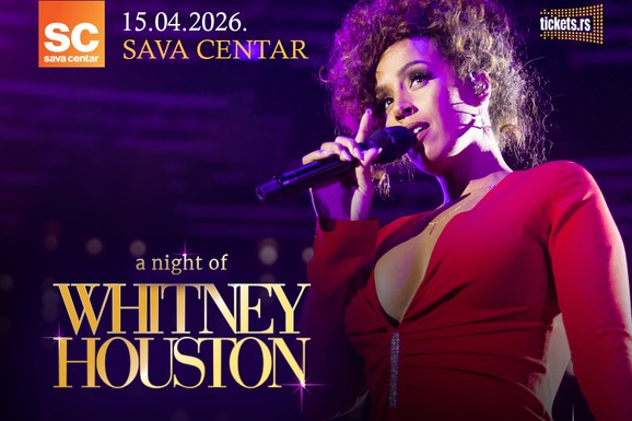 GLENNIS GRACE DONOSI MUZIKU WHITNEY HOUSTON U BEOGRAD Emotivni spektakl u Sava Centru 15. aprila u Plavoj dvorani Sava centra