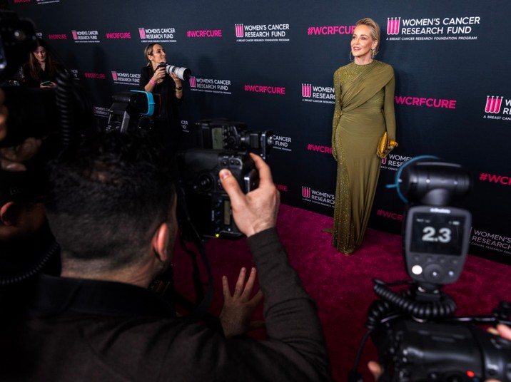 Sharon Stone na gali Fundacji badań nad nowotworami kobiecymi