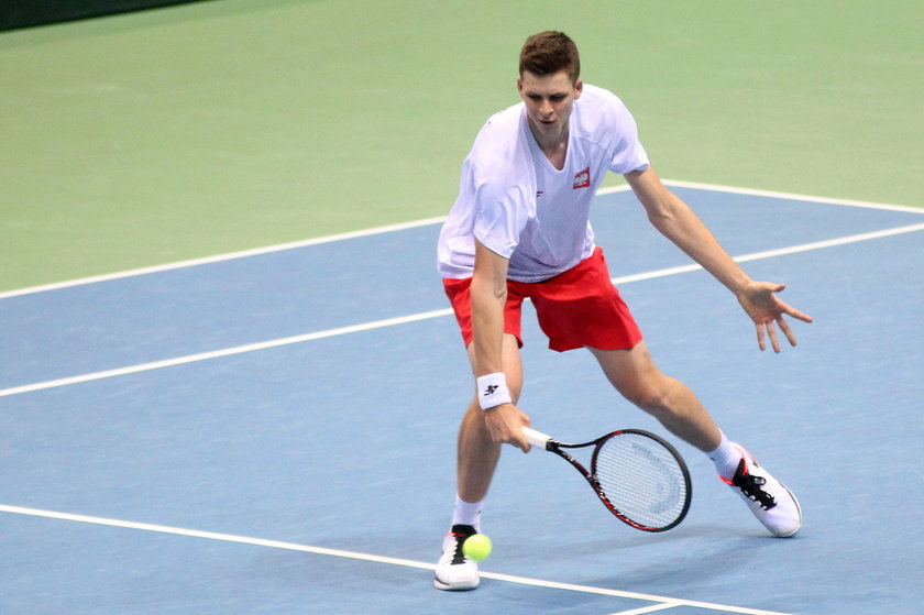 Michał Przysiężny zawiódł. Polska przegrała w Pucharze Davisa z Argentyną