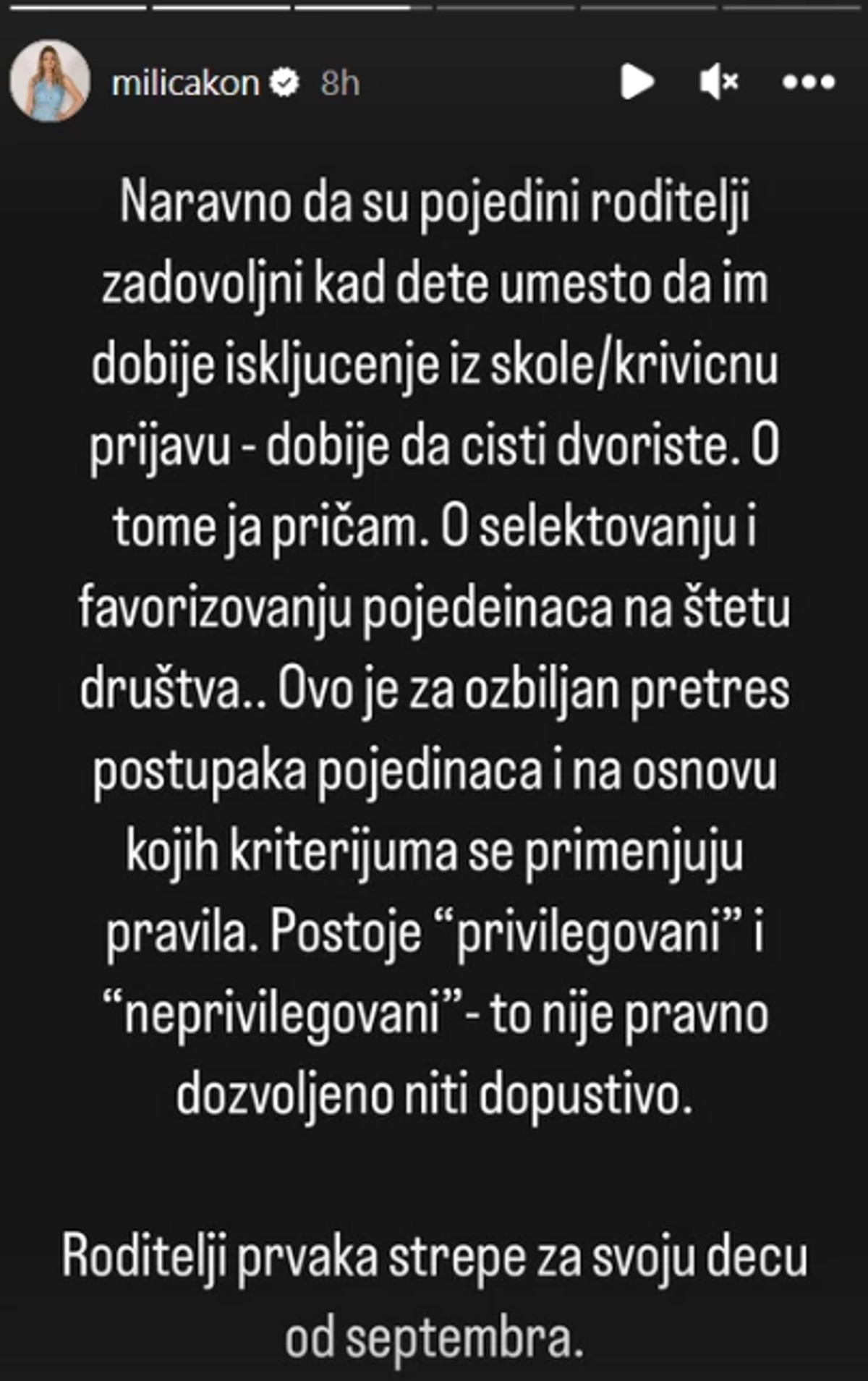 Milica Kon odgovorila Vanji Ejdus