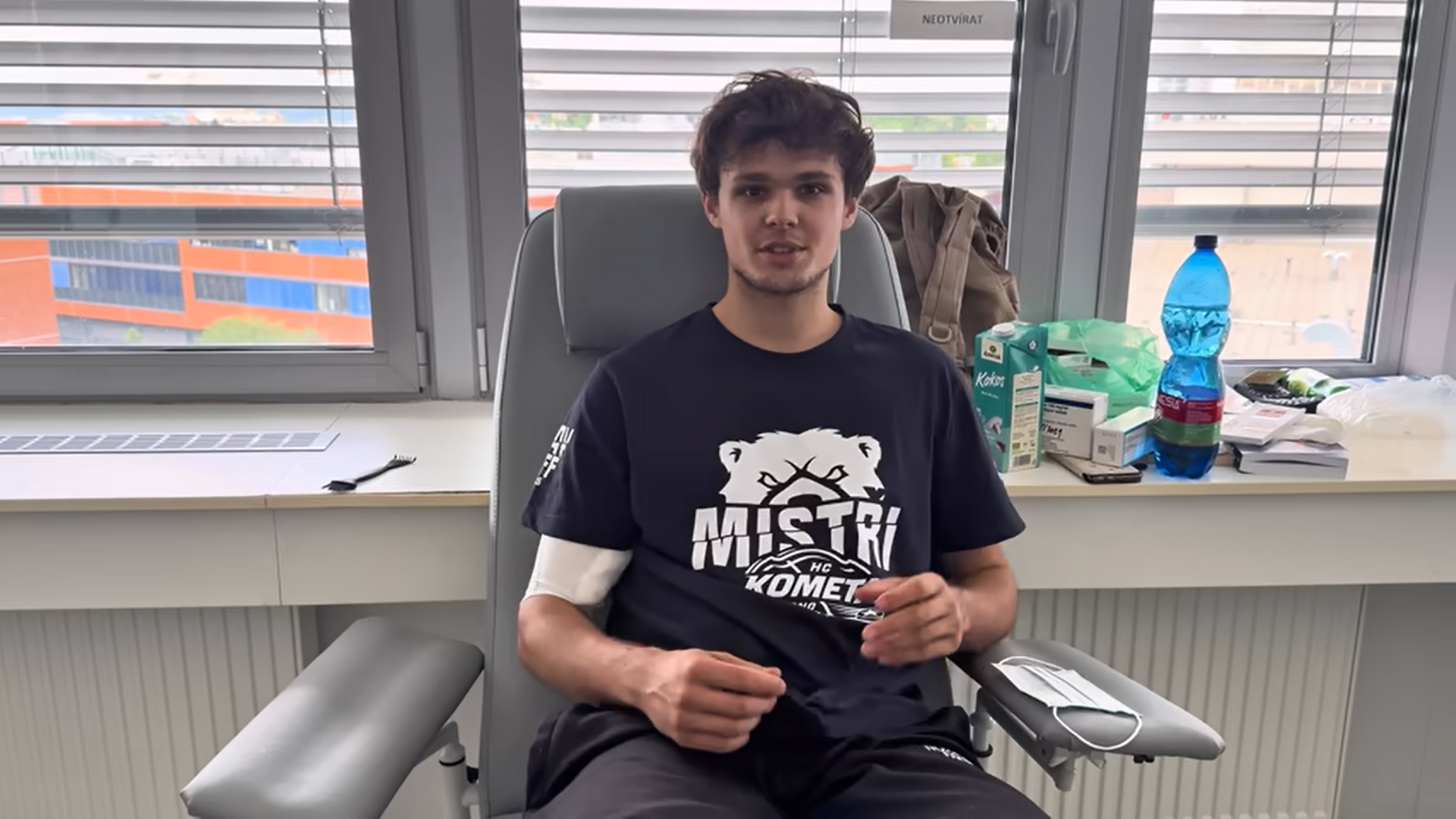Svatopluk Kreidl musel byť po prvej dávke chemoterapie hospitalizovaný.