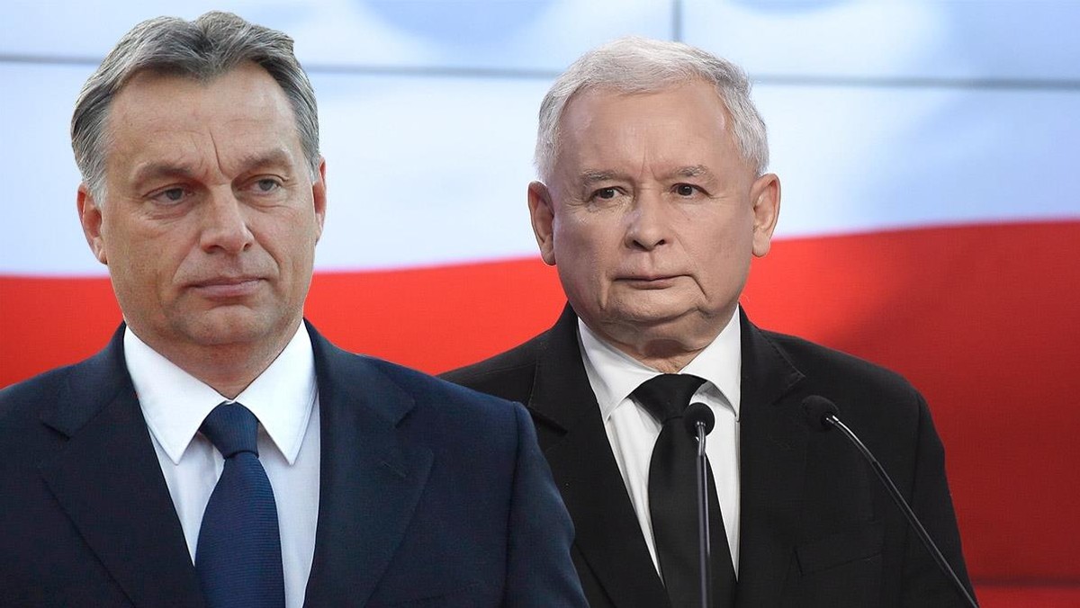 Viktor Orban Jarosław Kaczyński