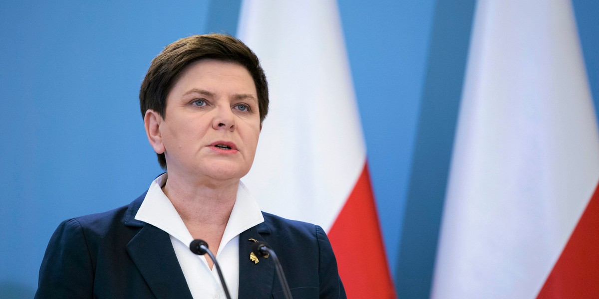 Premier Beata Szydło dokonuje przeglądu podlegających jej resortów