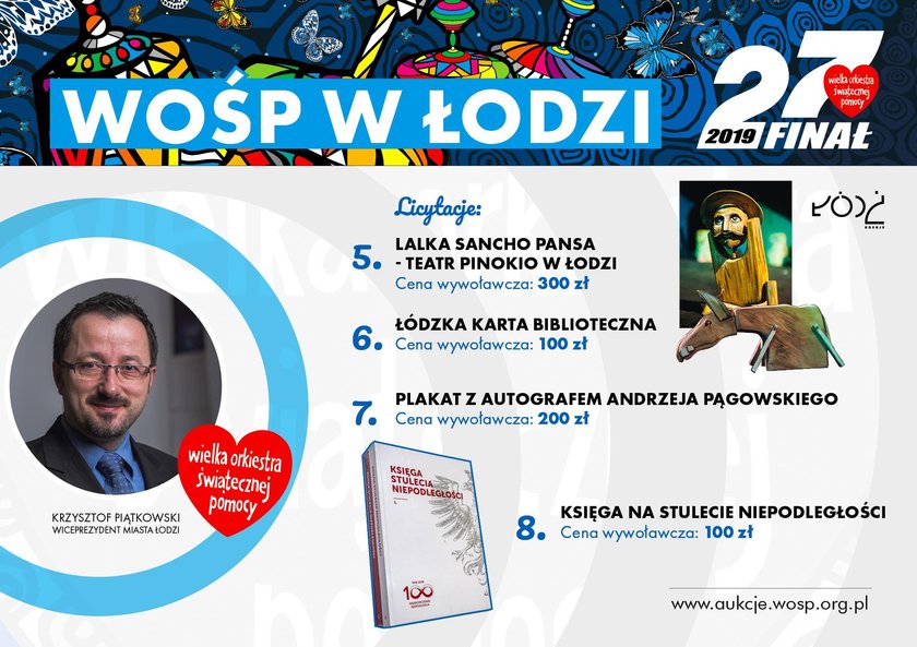 WOŚP w Łodzi 2019