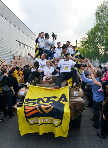 Tak selekcjoner reprezentacji Polski cieszył się z mistrzostwa