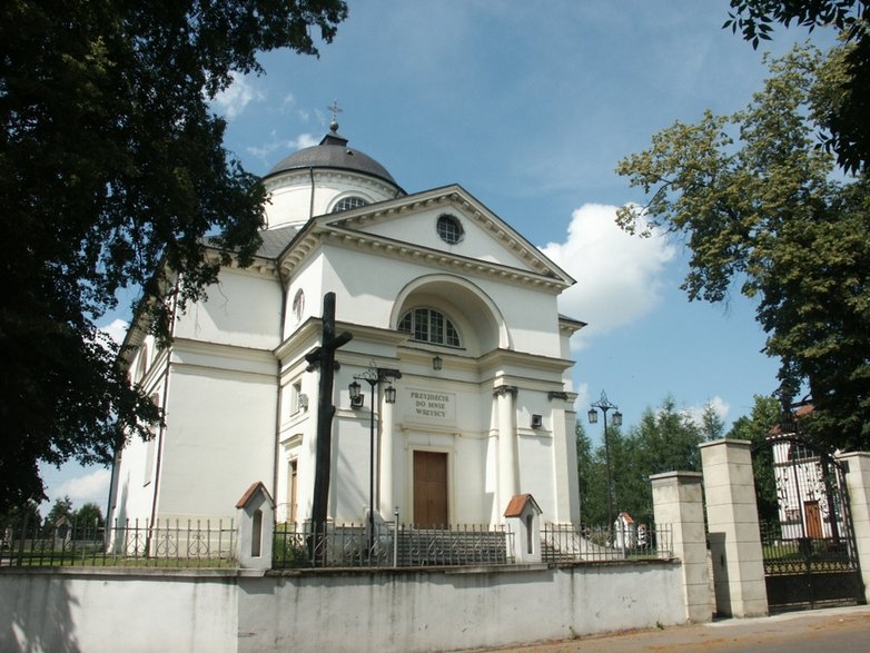 Kościół w Mokobodach pod Siedlcami. Tak wyglądałaby Świątynia Opatrzności Bożej, gdyby udało się ją postawić 200 lat temu