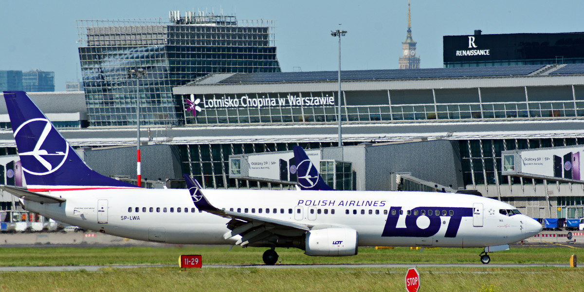 Lotnisko Chopina to największy port lotniczy w kraju. Zarządza nim PPL