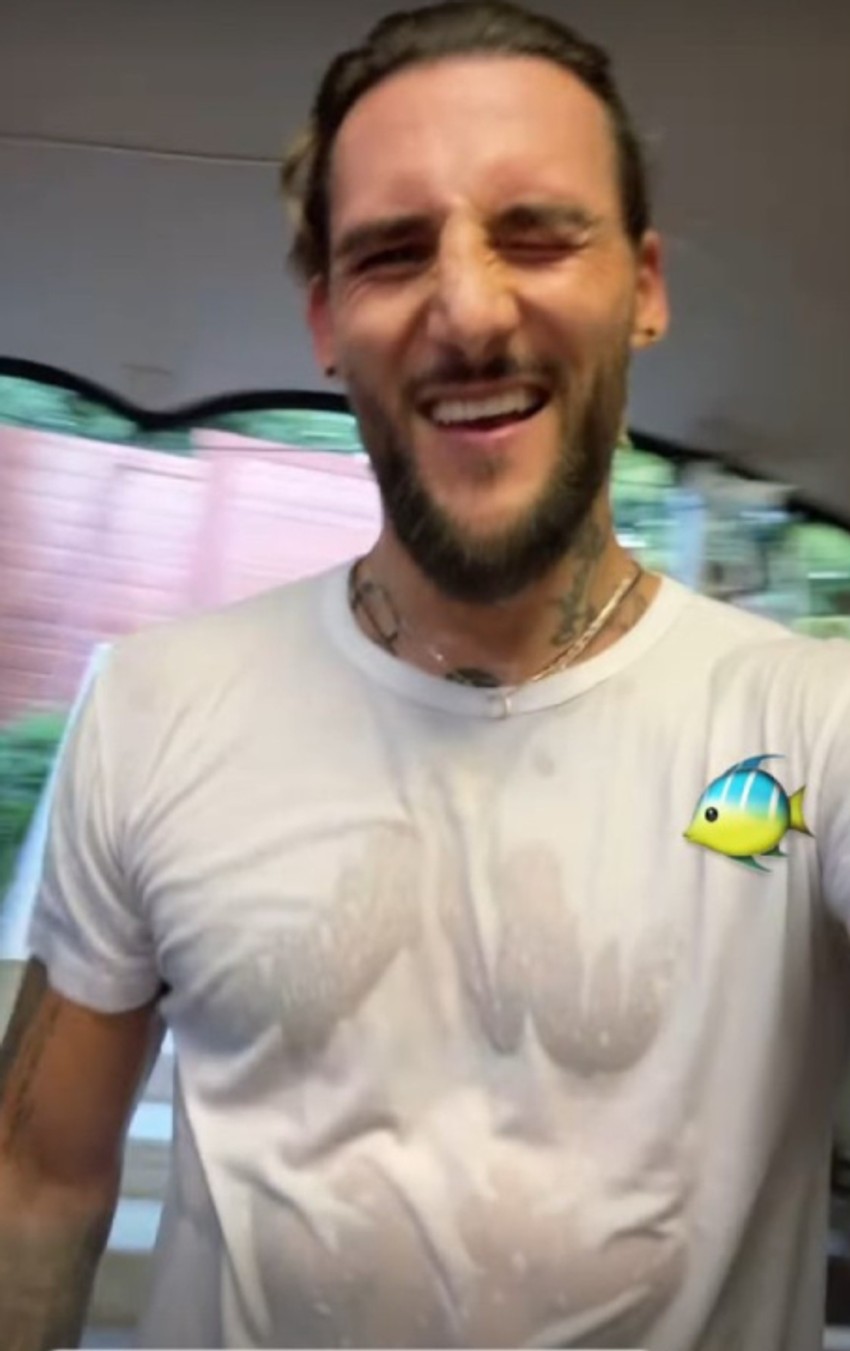 Nemanja Gudelj u teretani