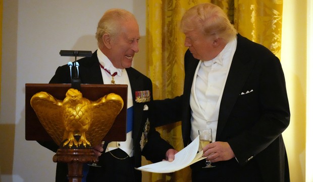 Kralj Čarls i Donald Tramp