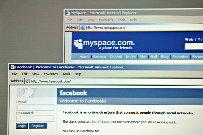 MySpace i Facebook