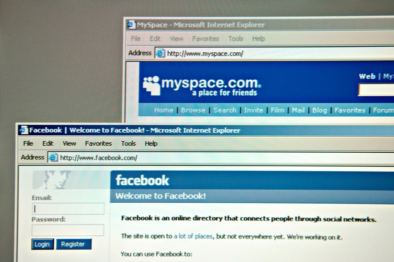 MySpace i Facebook