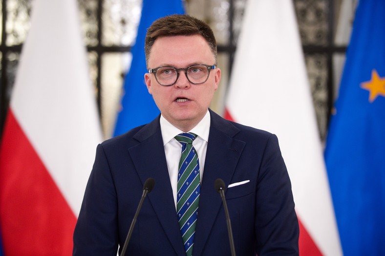 Marszałek Sejmu Szymon Hołownia