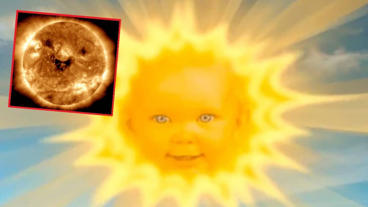 Nowe zdjęcie opublikowane przez NASA – Słońce wygląda na nim jak słoneczko z "Teletubisiów"