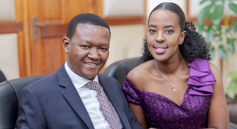 Governor Alfred Mutua and Lillian Nganga during their Happy Days as a Couple  
