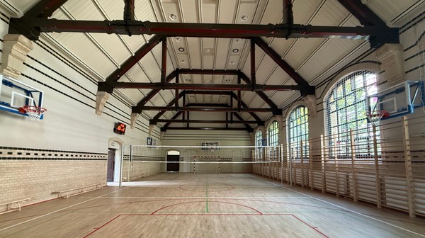 W Zespole Szkół Zawodowych nr 5 zakończył się już remont sali gimnastycznej. 