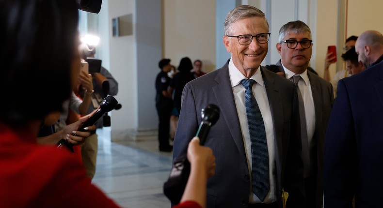 Bill Gates says he might've been a politician if programming didn't work out.Chip Somodevilla/Getty Images