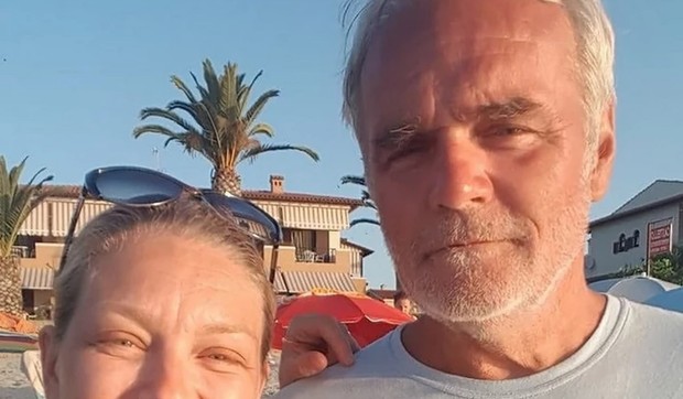 Slobodan Ćustić sa ženom
