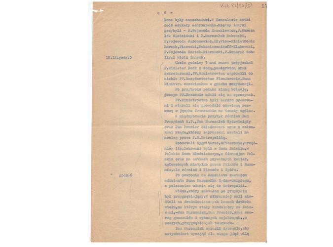 Raport Tadeusza Buynowskiego, konsula w Czerniowicach