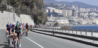 Sajnok czwarty na pierwszym etapie Tirreno-Adriatico. Majkę zatrzymała kraksa