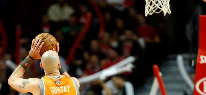 Liga NBA: Sensacyjna wygrana Phoenix Suns. Siedem punktów Gortata