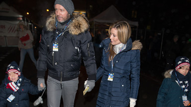 Małgorzata Rozenek i Radek Majdan na rajdzie Barbórki