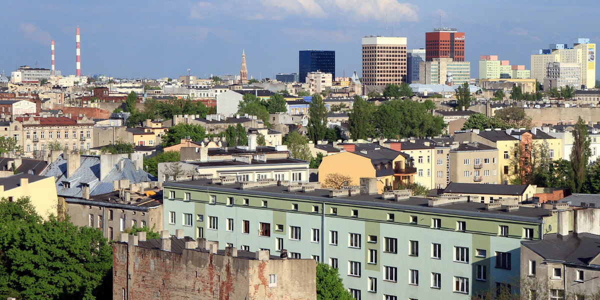 łódź panorama