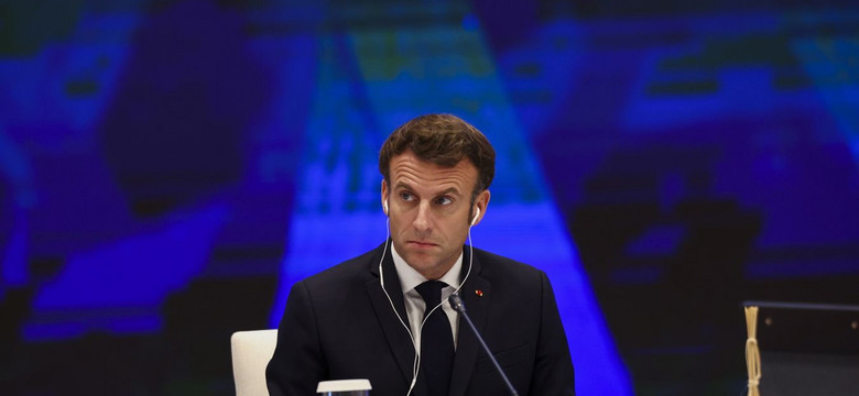 Macron oskarża Rosję. "Realizuje drapieżny projekt"