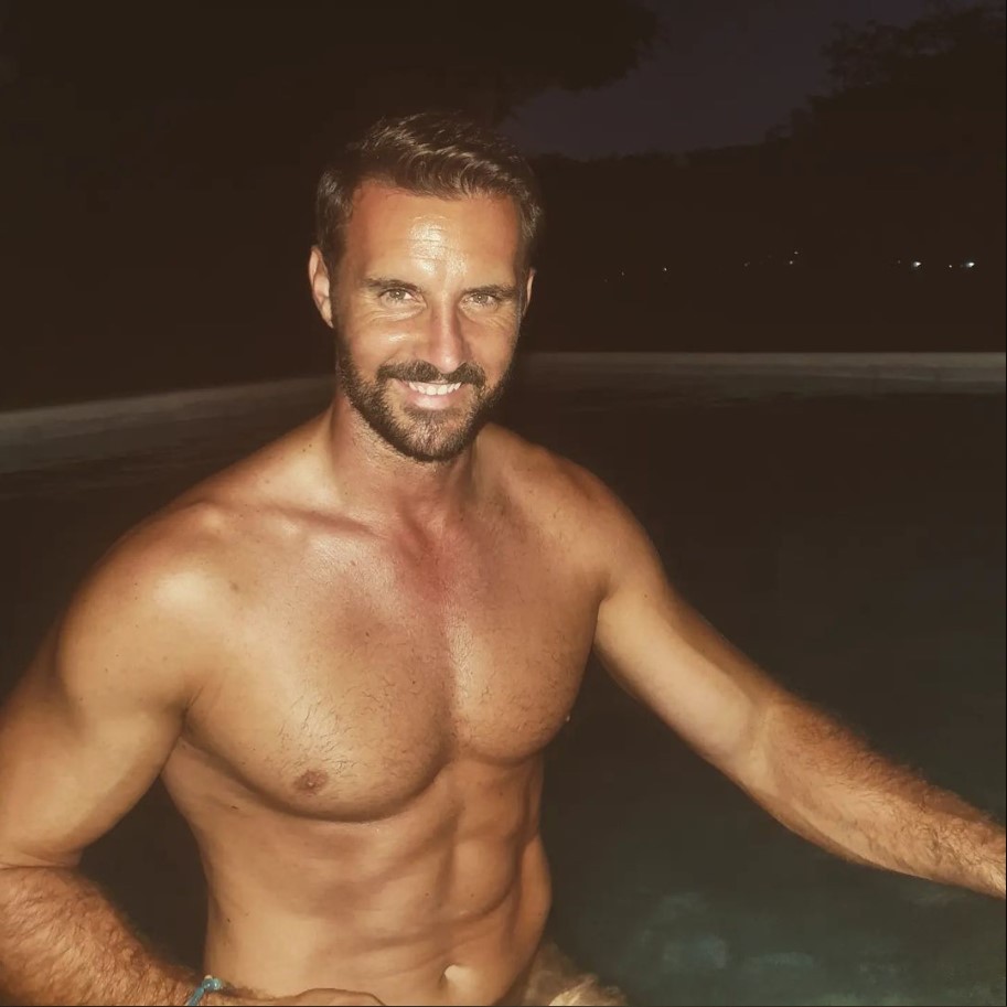 Moderátor a fitnesák Martin Šmahel.