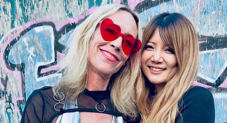 60-year-old Tina Woods DJs as Tina Technotic alongside 27-year-old DJ Yukari.Tina Woods