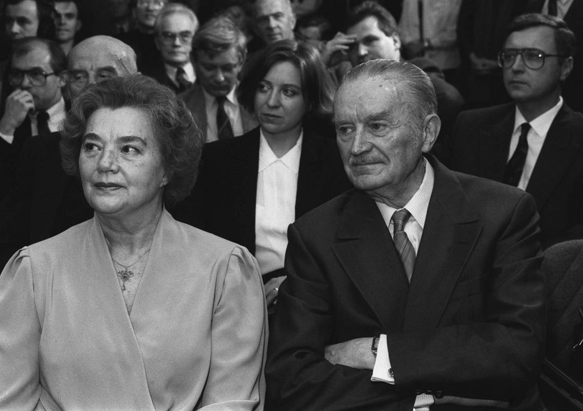 Były premier Piotr Jaroszewicz i jego żona Alicja