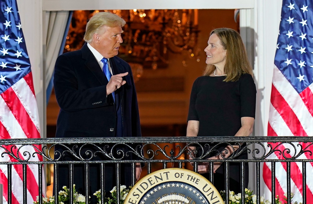 Amy Coney Barrett. Zaprzysiężenie na sędziego SN