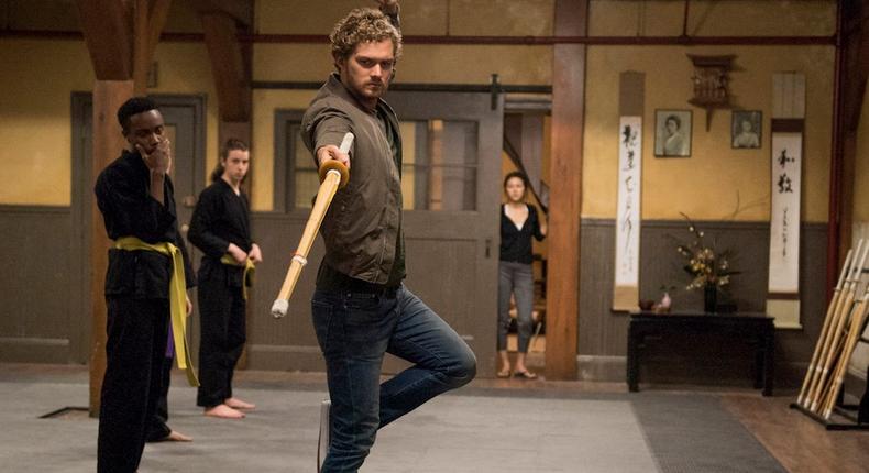 Finn Jones stars on Marvel's Iron Fist.