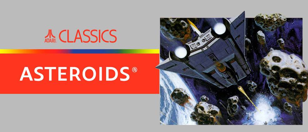 Atari Asteroids - klasyczna gra z Atari 2600