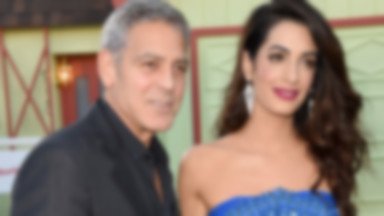 George Clooney i Amal Clooney rozdali współpasażerom lotu tajemnicze prezenty...