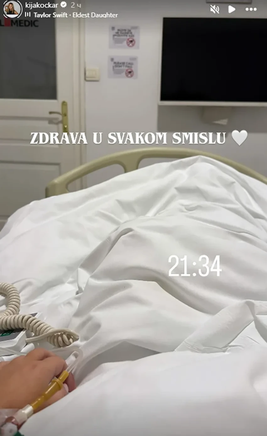 Kija Kockar napustila bolnicu i pokazala gde se nalazi: Posle operacije uživa sa bliskom osobom