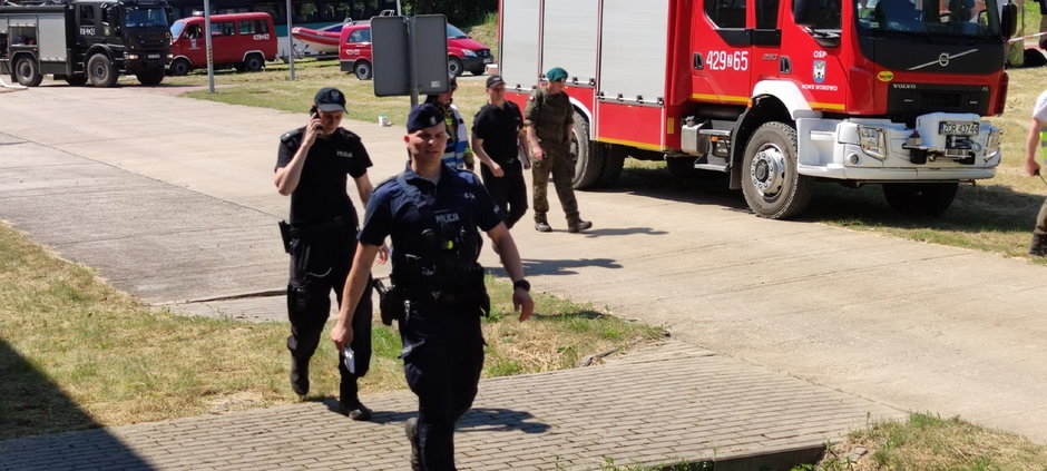 Zderzenie masowe, ataki terrorystyczne i zagrożenia chemiczne tak wyglądały ćwiczenia w pobliżu Drawska Pomorskiego