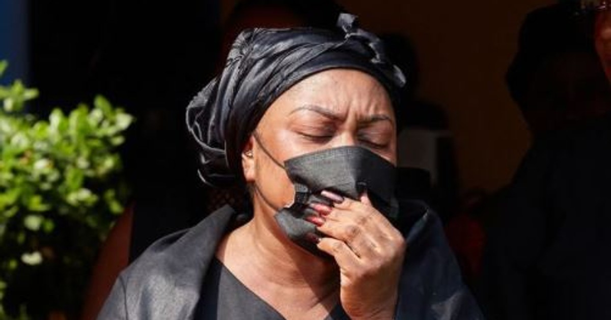 Afia Schwarzenegger weeps as she thanks Fada Dickson and others for funeral support (VIDEO) - Vimarsana News