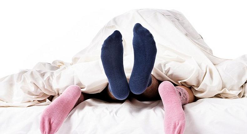 Socks can drastically improve your sex life [Dailymail]