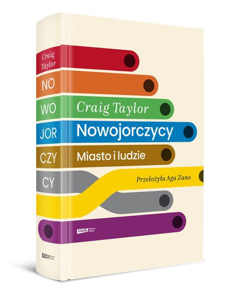 Craig Taylor – "Nowojorczycy. Miasto i ludzie" (okładka).