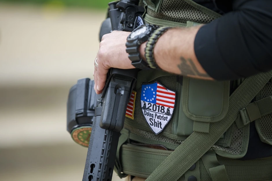 Zagovornici oružja na skupu u Indijani 2019.